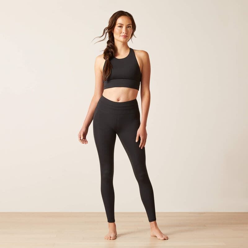 Legging ARIAT mujer EOS 2.0 FULL SEAT TIGHT color negro, culera silicona - Imagen 6