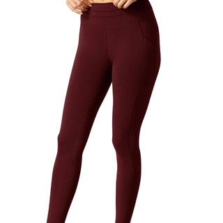 Legging ARIAT niña, EOS 2.0 FULL SEAT burdeos, culera silicona, tallaje infantil - Imagen 1