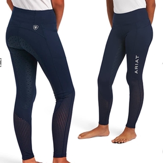 Legging ARIAT niña, EOS FULL SEAT azul marino, culera silicona, tallaje infantil - Imagen 1