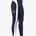 Legging EQUESTRO mujer, grip en culera color azul marino/beige - Imagen 1