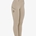 Legging EQUESTRO mujer, grip en culera color beige/negro - Imagen 1