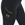 Legging EQUESTRO mujer, grip en culera color negro/amarillo - Imagen 1