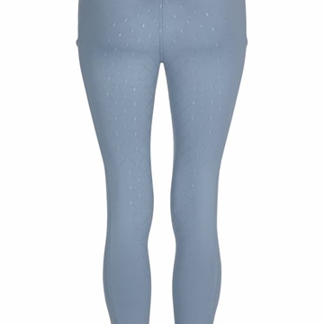 Legging ESKADRON Flex Full Grip color azul grisáceo, culera grip - Imagen 2