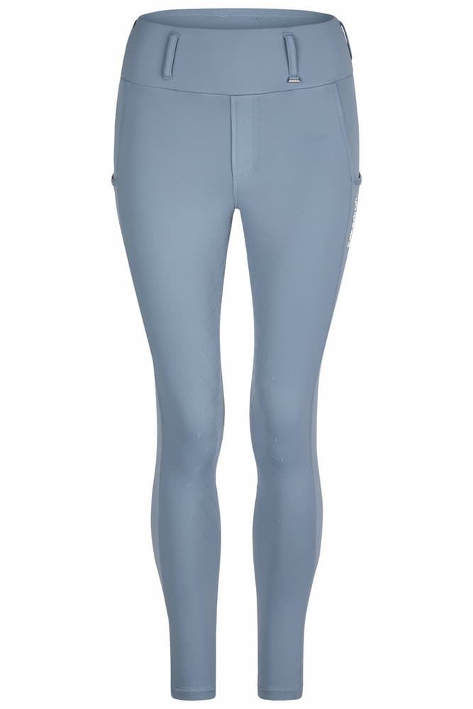 Legging ESKADRON Flex Full Grip color azul grisáceo, culera grip - Imagen 3