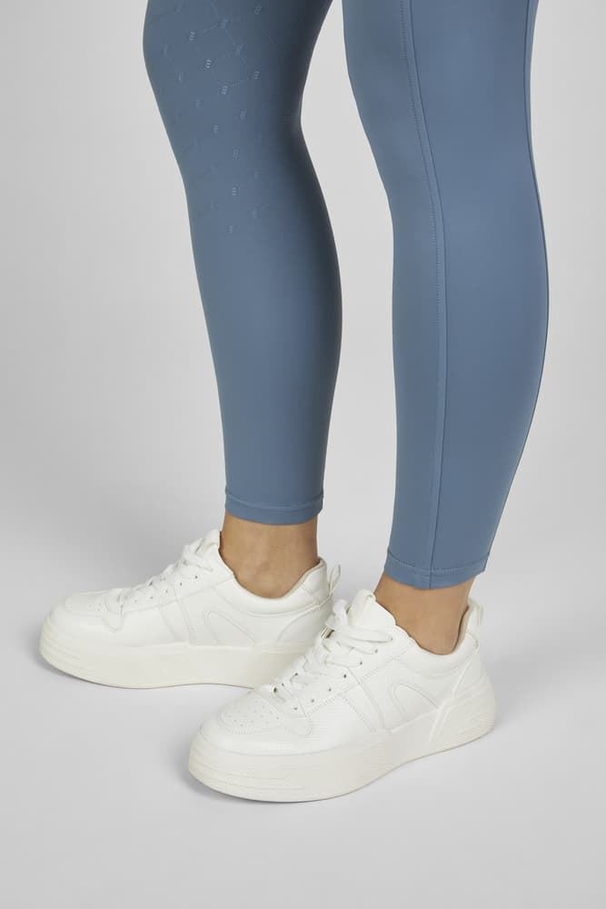 Legging ESKADRON Flex Full Grip color azul grisáceo, culera grip - Imagen 5