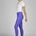 Legging ESKADRON Tight PRO Dynamic color púrpura, culera grip TALLA S - Imagen 2
