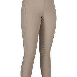 Legging HKM Sports Equipment mujer Jil High Waist grip en rodilla color beige TALLA 36 - Imagen 1