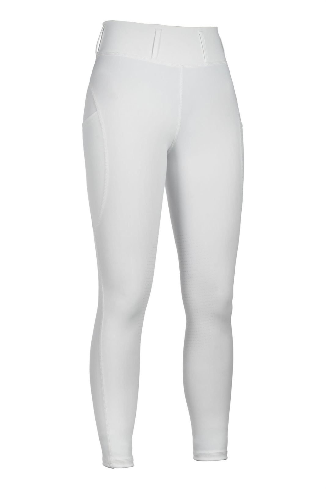 Legging HKM Sports Equipment mujer Jil High Waist grip en rodilla color blanco COMODÍSIMO - Imagen 1