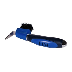 Limpiacascos HKM Sports Equipment Soft azul royal con cepillo - Imagen 1