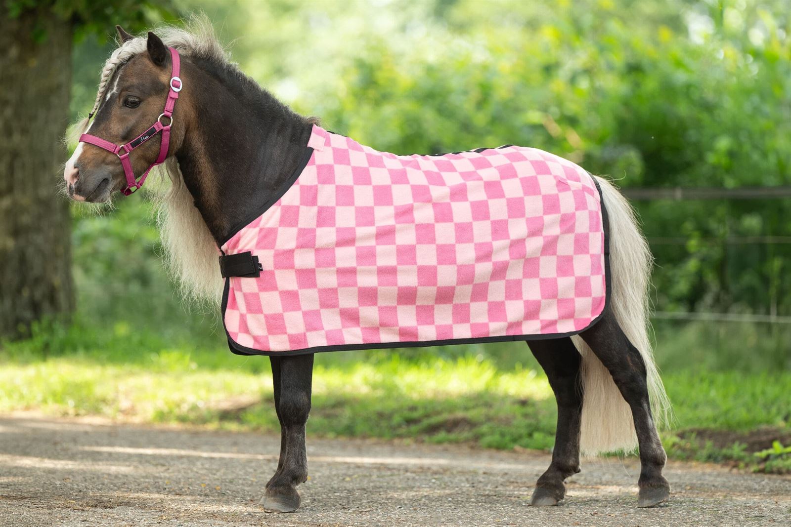 Manta polar HKM Henni color rosa - Imagen 2