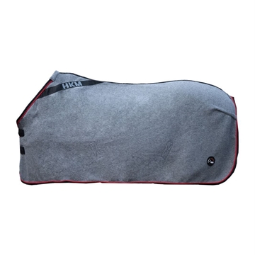 Manta secante polar HKM Sports Equipment Melange color gris TALLA 135 - Imagen 1