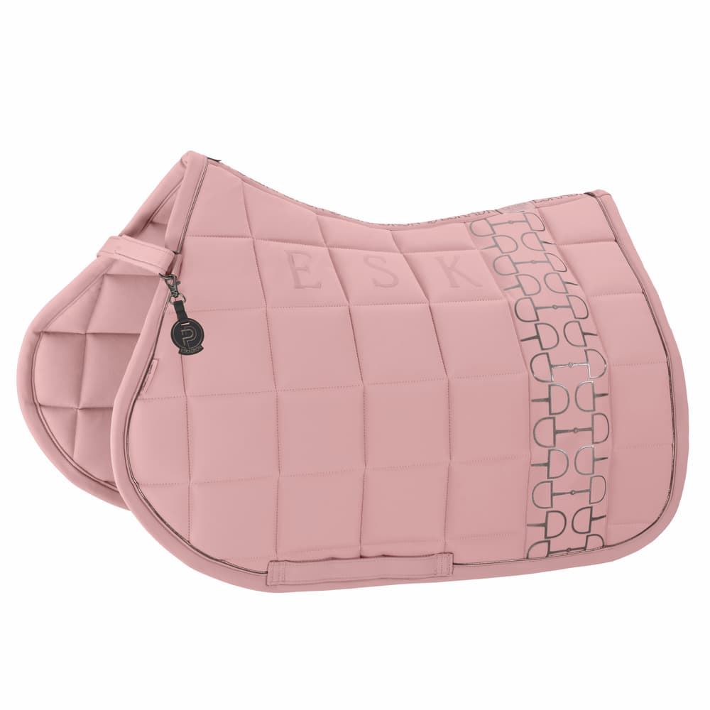 Mantilla ESKADRON Uso General/Salto color rosa con estampado filetes - Imagen 1