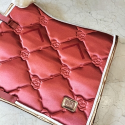 Mantilla HKM Sports Equipment Edimburgh color brandy  PONY USO GENERAL - Imagen 1