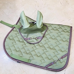 Mantilla HKM Sports Equipment Golden Bit color verde USO GENERAL - Imagen 2