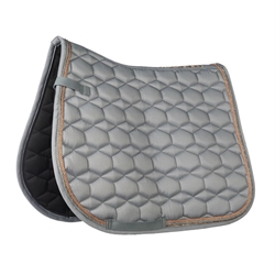 Mantilla HKM Sports Equipment Rosegold Glamour gris USO GENERAL - Imagen 2