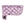 Mantilla Hobby Horsing HKM Sports Equipment color lila con margaritas - Imagen 1