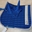 Mantilla LAURIA GARRELLI Amalfi color azul royal/beige PONY USO GENERAL - Imagen 1