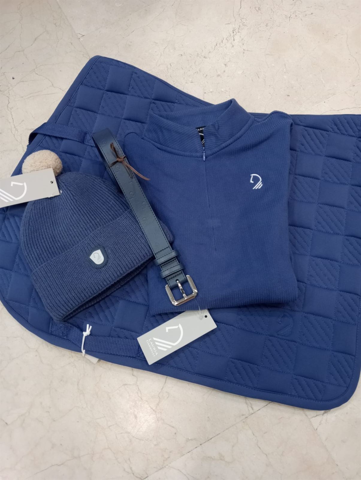 Mantilla LAURIA GARRELLI Arezzo sporty color añil USO GENERAL - Imagen 3