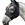 Máscara antimoscas HKM Sports Equipment Elastic con orejas y cremallera color negro TALLA M - Imagen 1