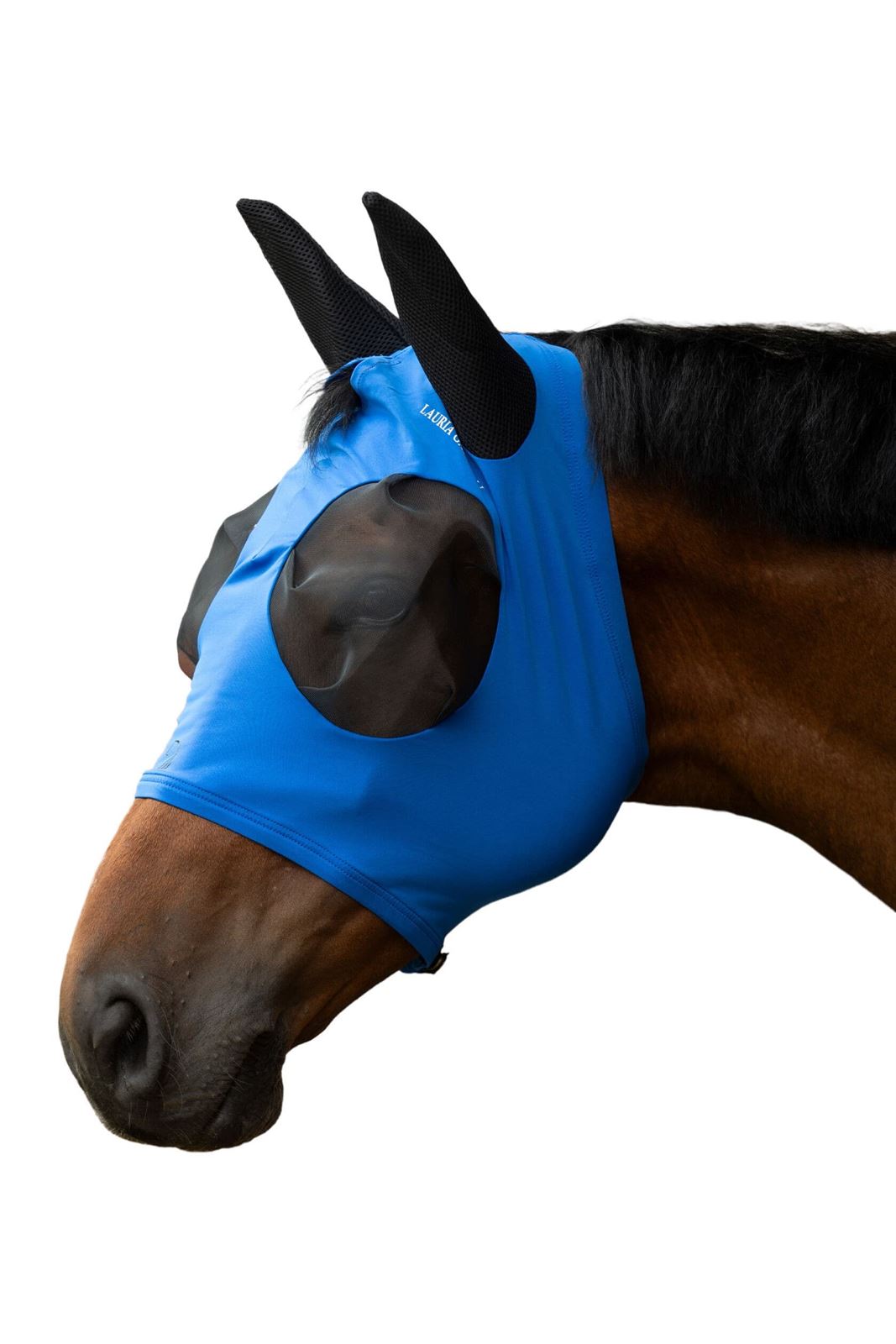 Máscara antimoscas LAURIA GARRELLI Amalfi color azul royal TALLA COB - Imagen 1