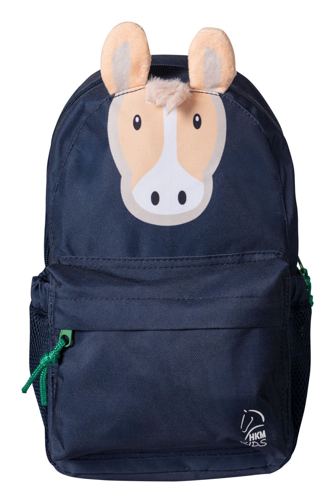 Mochila niñ@s HKM Sports Equipment azul marino caballo - Imagen 1