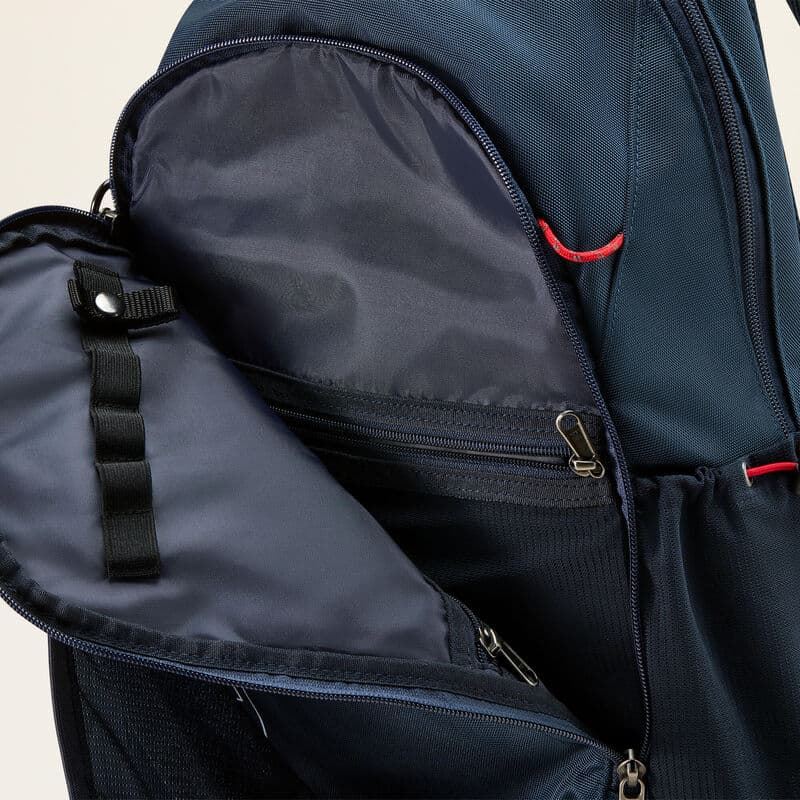 Mochila para casco y demás útiles ARIAT azul marino - Imagen 3