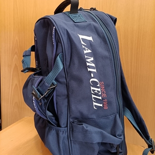 Mochila para casco y demás útiles, LAMI-CELL Jaguar color azul marino - Imagen 1