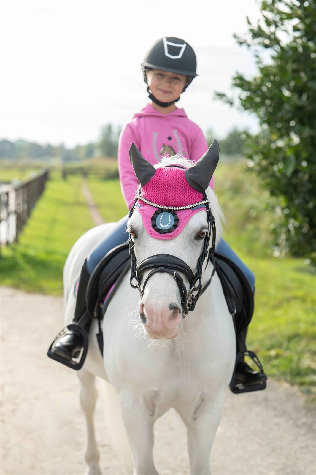 Orejeras HKM Nele color rosa - Imagen 3