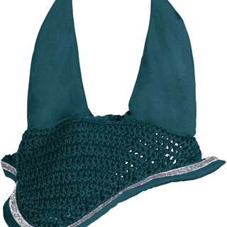 Orejeras HKM Romy color petróleo - Imagen 1