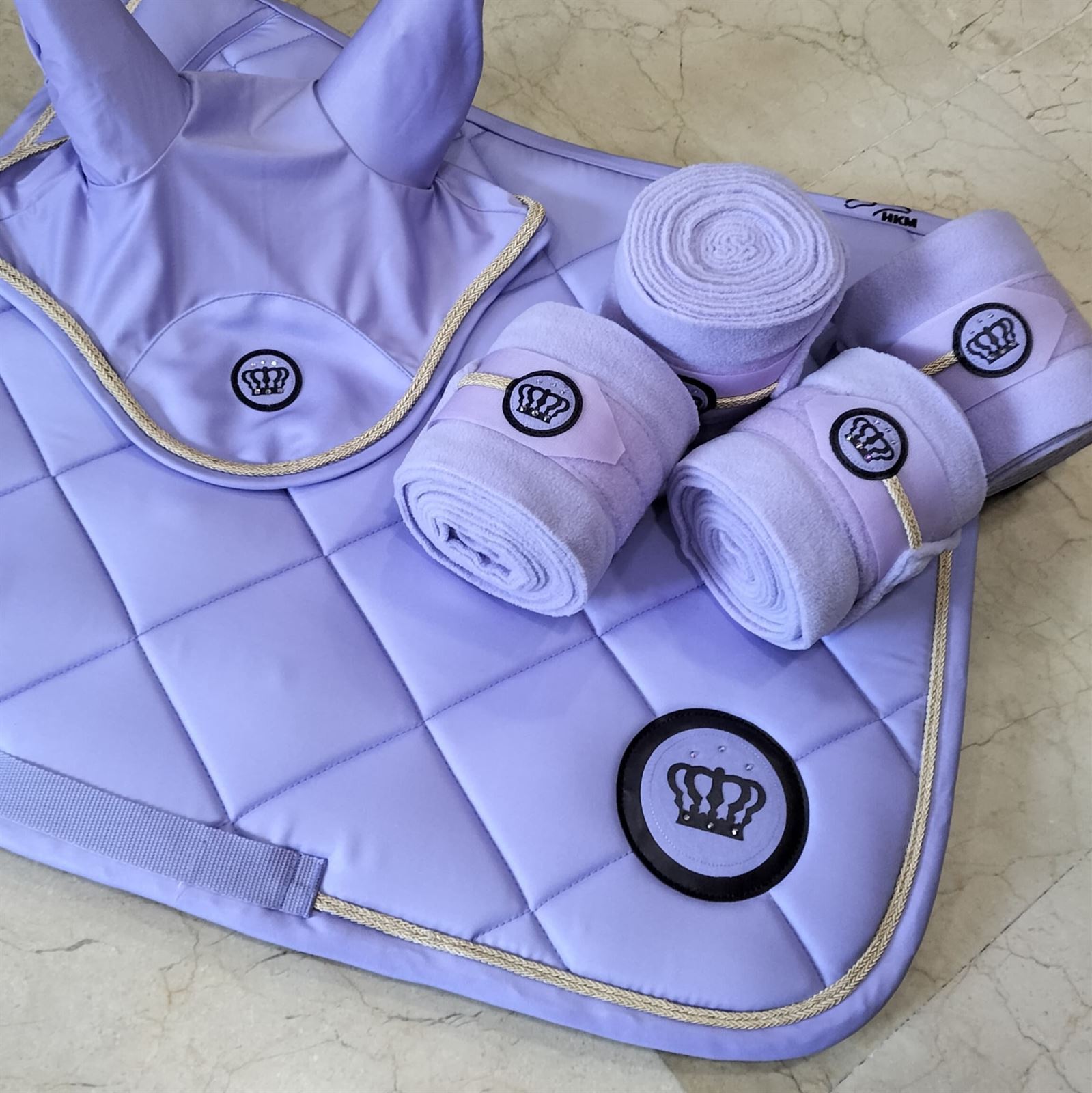 Orejeras HKM Sports Equipment Lavender Bay color lavanda TALLA COB - Imagen 4