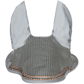 Orejeras HKM Sports Equipment Rosegold Glamour gris TALLA PONY - Imagen 2