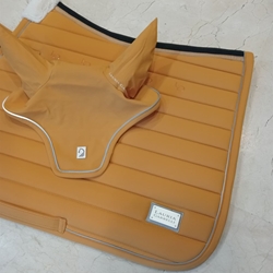 Orejeras LAURIA GARRELLI HKM Sports Equipment Livigno SOFT color mostaza TALLA COB - Imagen 1