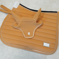 Orejeras LAURIA GARRELLI HKM Sports Equipment Livigno SOFT color mostaza TALLA COB - Imagen 2