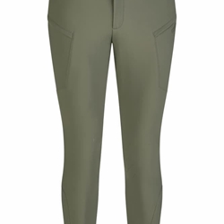 Pantalón caballero ESKADRON Classic Sports grip rodilla color verde kaki - Imagen 2