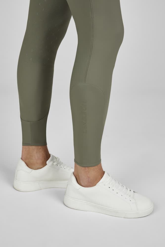 Pantalón caballero ESKADRON Classic Sports grip rodilla color verde kaki - Imagen 3