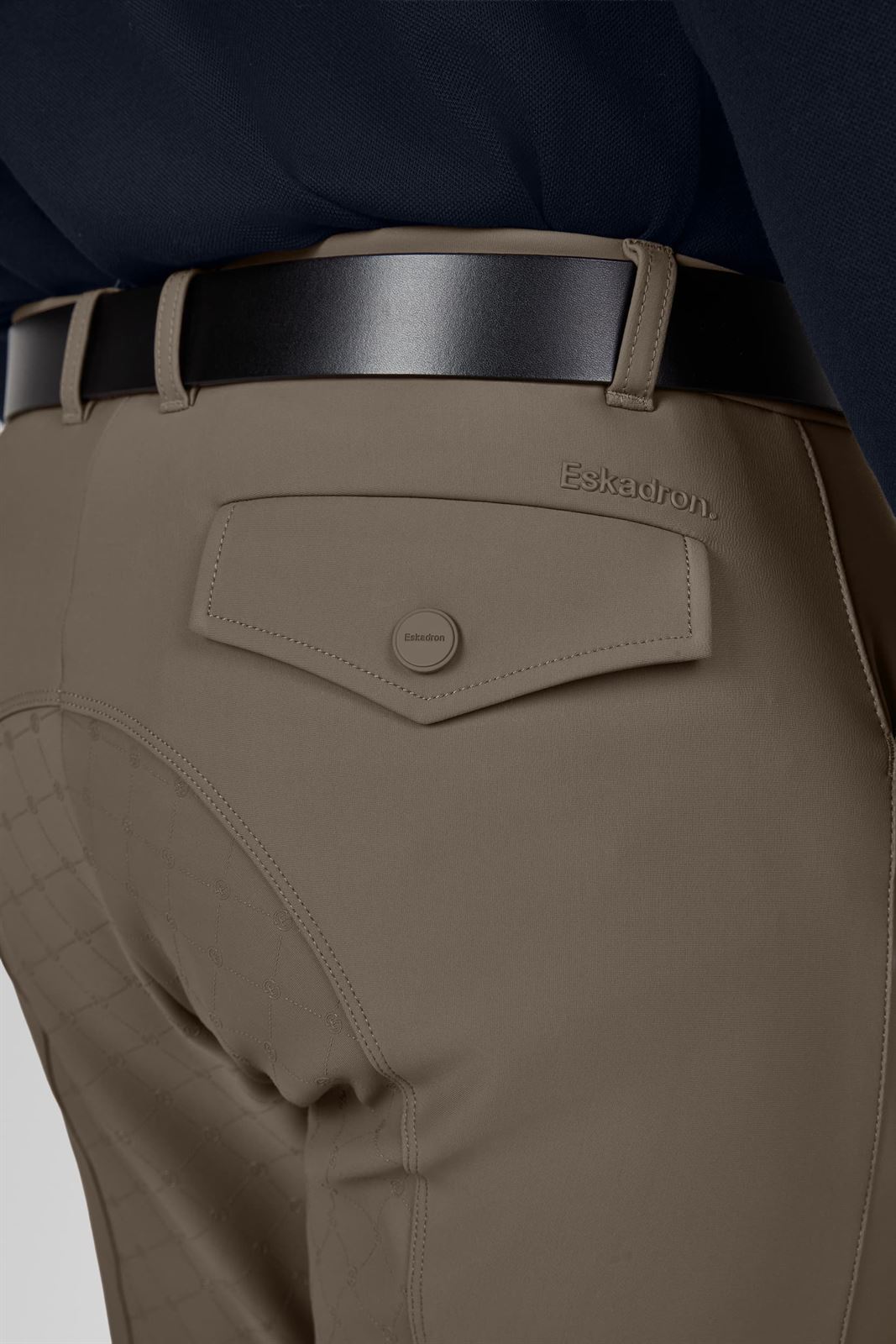 Pantalón caballero ESKADRON Dinamic grip culera color taupe - Imagen 6