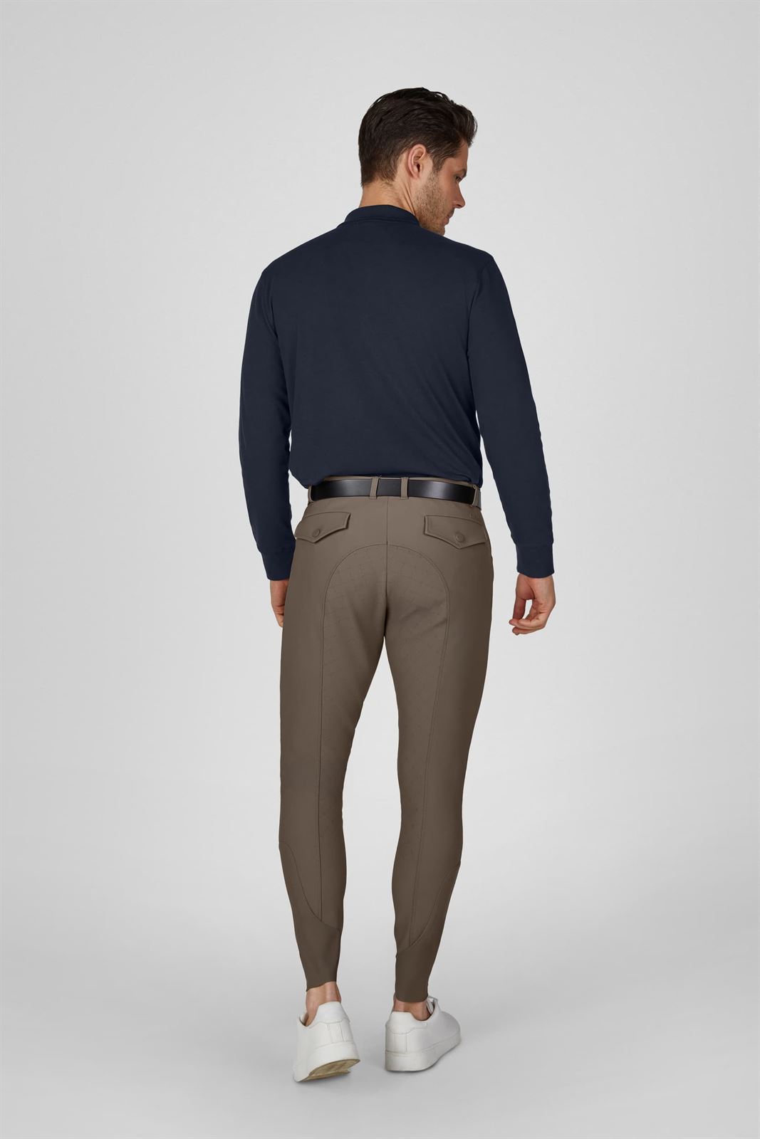 Pantalón caballero ESKADRON Dinamic grip culera color taupe - Imagen 7