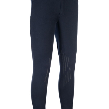 Pantalón caballero HKM Sports Equipment James grip rodilla azul marino - Imagen 1