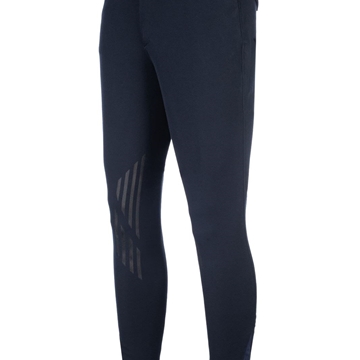 Pantalón caballero HKM Sports Equipment James grip rodilla azul marino - Imagen 2