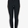 Pantalón EQUESTRO mujer, grip en rodilla color negro/amarillo - Imagen 2