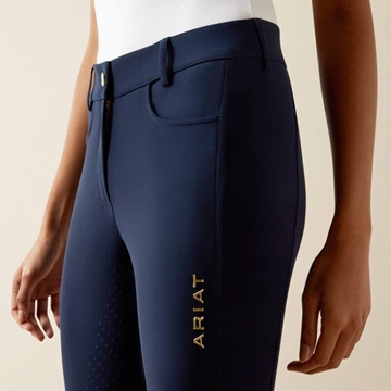 Pantalón mujer ARIAT TRI FACTOR NT color azul marino culera silicona - Imagen 1