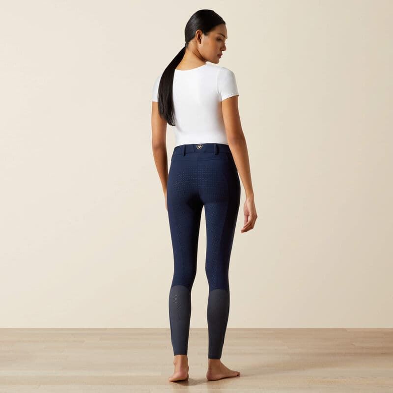 Pantalón mujer ARIAT TRI FACTOR NT color azul marino culera silicona - Imagen 4