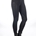 Pantalón mujer HKM Sports Equipment DENIM (vaquero) color negro rodilla grip - Imagen 1