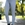 Pantalón mujer HKM Sports Equipment Rosegold Glamour culera silicona, color gris/rosegold - Imagen 1