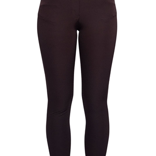 Pantalón mujer HKM Sports Equipment Rosegold Glamour culera silicona, color marrón/rosegold - Imagen 2