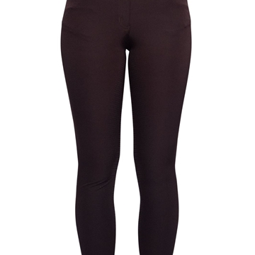 Pantalón mujer HKM Sports Equipment Rosegold Glamour culera silicona, color marrón/rosegold - Imagen 2