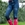 Pantalón niña HKM Sports Equipment Aymee Denim vaquero grip rodilla TALLA 6-7 AÑOS - Imagen 2