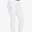 Pantalón unisex EQUESTRO color blanco, grip rodilla, tejido grueso, tallaje infantil - Imagen 2