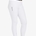 Pantalón unisex EQUESTRO color blanco, grip rodilla, tejido grueso, tallaje infantil - Imagen 2