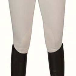 Pantalón unisex HKM Sports Equipment, algodón blanco, protección napa rodilla TALLA 116 (5-6 AÑOS) - Imagen 1